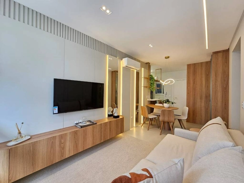 Apartamento de frente, novo, 2 dormitórios, decorado, em Capão!: 2ª foto da galeria de imagens do imóvel
