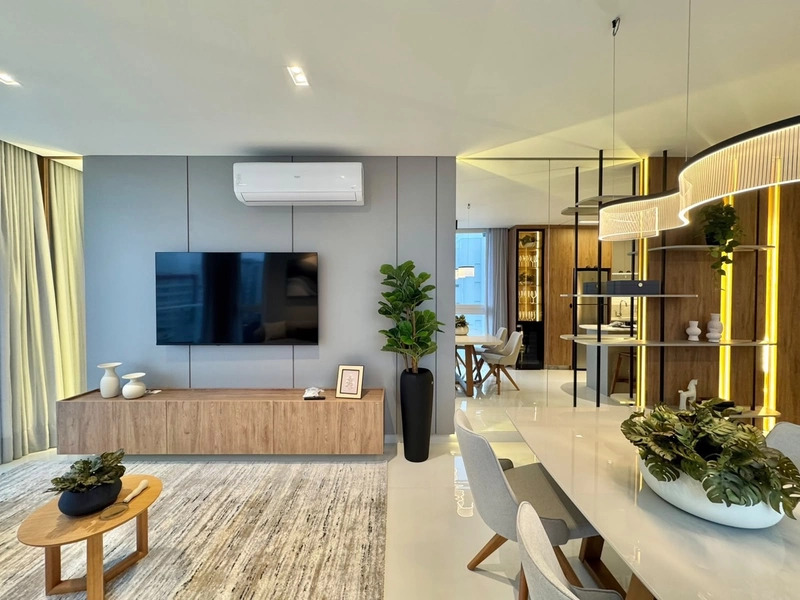 Apartamento de luxo, novo, 3 dormitórios, decorado, perto da praia!: 7ª foto da galeria de imagens do imóvel