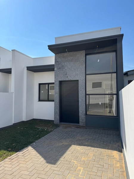 Casa nova na planta com ótimo valor e pátio