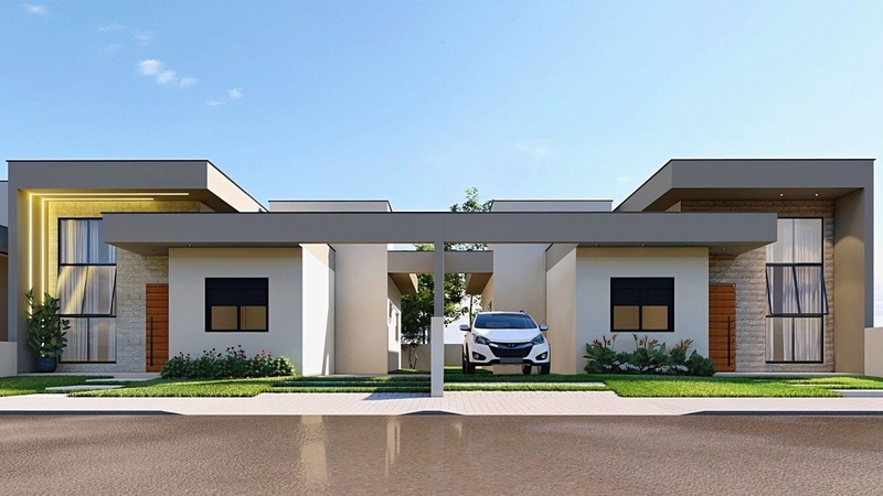 casas na planta em campo bom: 4ª foto da galeria de imagens do imóvel