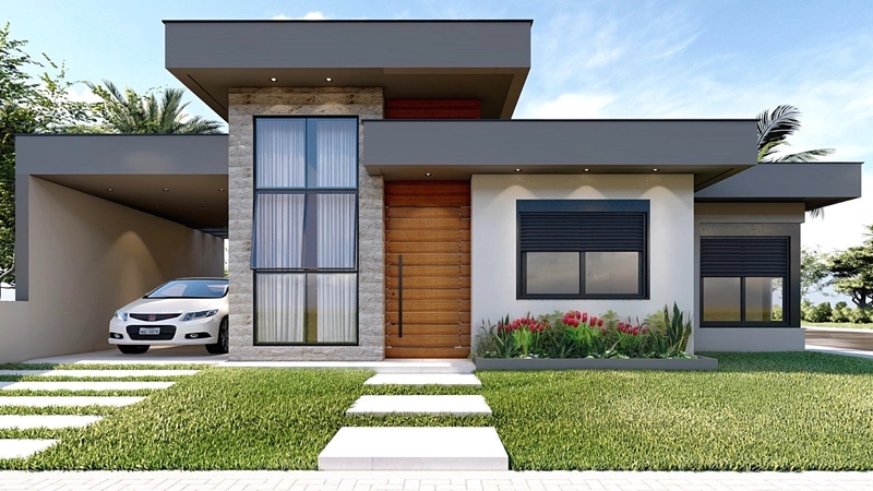 Casa de esquina no bairro Firenze