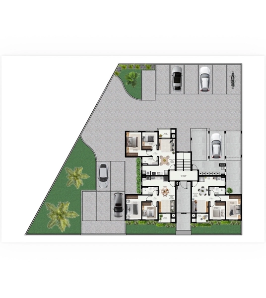 Apartamento na planta centro de campo bom: 6ª foto da galeria de imagens do imóvel