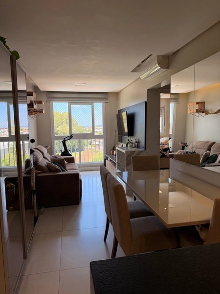 Apartamento semi mobiliado no centro: 3ª foto da galeria de imagens do imóvel