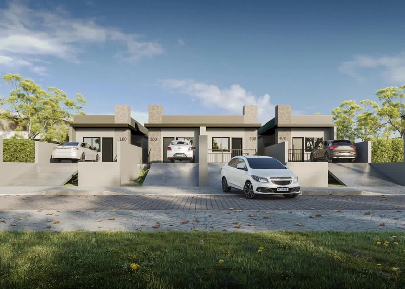 Casas na planta com 2 dormitórios e suíte: 5ª foto da galeria de imagens do imóvel