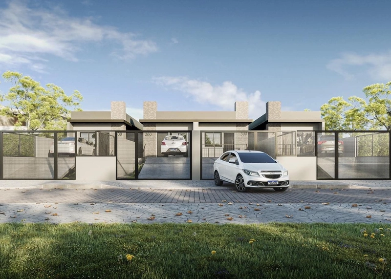 Casas na planta com 2 dormitórios e suíte: 2ª foto da galeria de imagens do imóvel