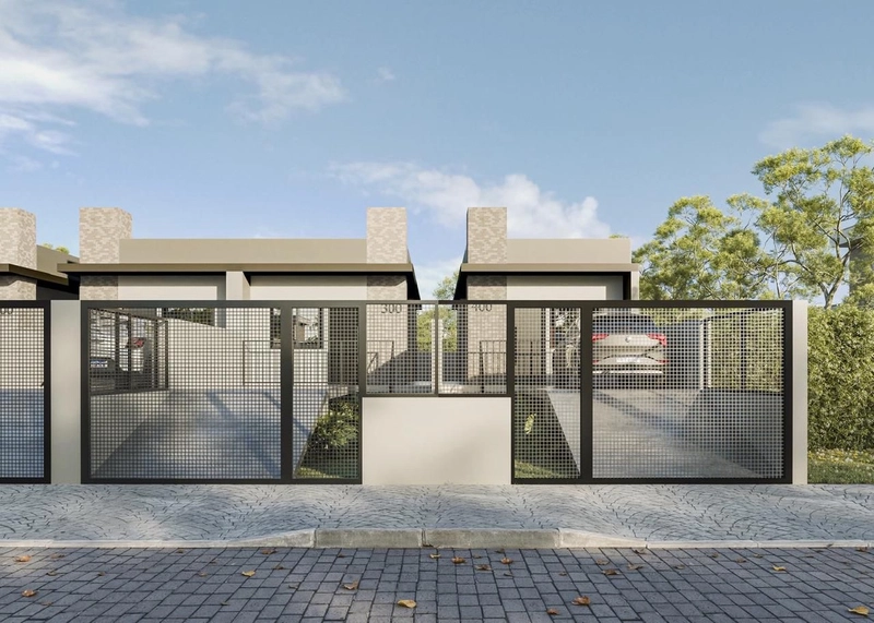 Casas na planta com 2 dormitórios e suíte: 4ª foto da galeria de imagens do imóvel