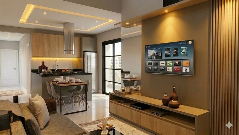 casa na planta com 3 dormitorios e patio nos fundos: 11ª foto da galeria de imagens do imóvel