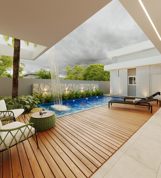 casa nova no condominio monte carlo semi mobiliada: 5ª foto da galeria de imagens do imóvel