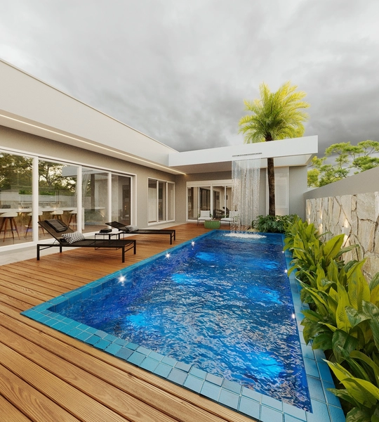 casa nova no condominio monte carlo semi mobiliada: 3ª foto da galeria de imagens do imóvel