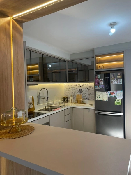 apartamento mobiliado no bairro porto blos
