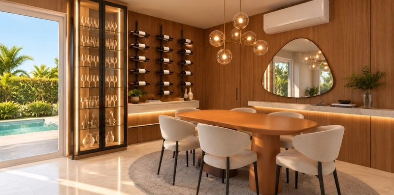 Casa plana de alto padrão, entregue mobiliada: 19ª foto da galeria de imagens do imóvel