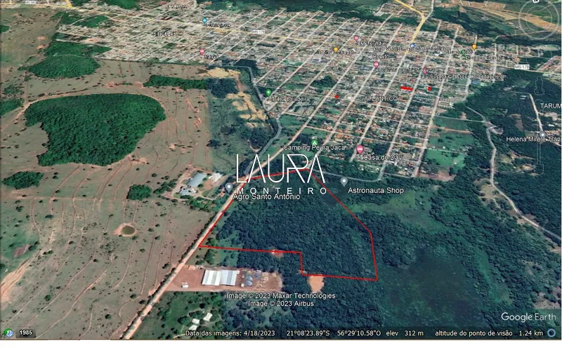 Chácara lindeira do Perímetro urbano na cidade de Bonito MS: 2ª foto da galeria de imagens do imóvel