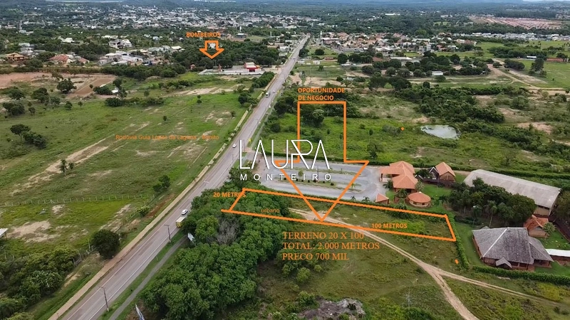 Terreno com 20 metros de testada ao Lado do Centro de Convenções: 1ª foto da galeria de imagens do imóvel