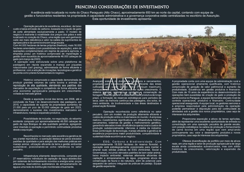44.000 hectares com capacidade para 49.000 cabeças, Gran Chaco - PY: 4ª foto da galeria de imagens do imóvel