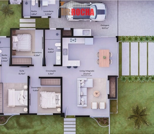 CASA COM 116,78M² EM PRAIA DE ARROIO TEIXEIRA: 7ª foto da galeria de imagens do imóvel