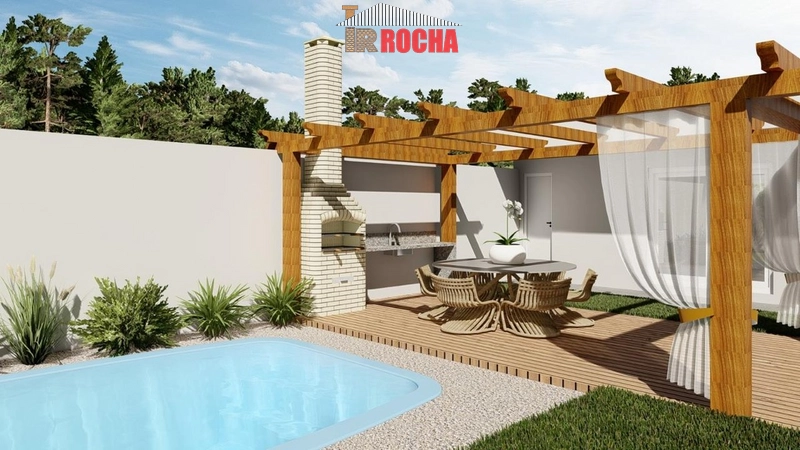 CASA COM PISCINA EM PRAIA DE ARROIO TEIXEIRA!: 3ª foto da galeria de imagens do imóvel