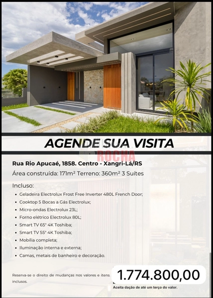 CASA DE LUXO EM CENTRO PRAIA XANGRI-LA!: 10ª foto da galeria de imagens do imóvel