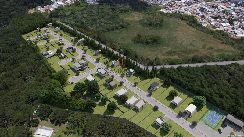 Terreno 200m2 em condominio fechado a venda na Fazenda Rio Grande: 2ª foto da galeria de imagens do imóvel