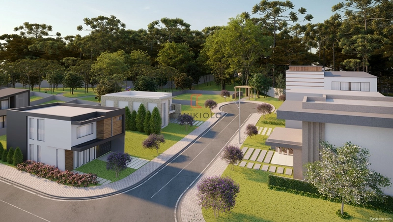 Terreno 200m2 em condominio fechado a venda na Fazenda Rio Grande: 5ª foto da galeria de imagens do imóvel