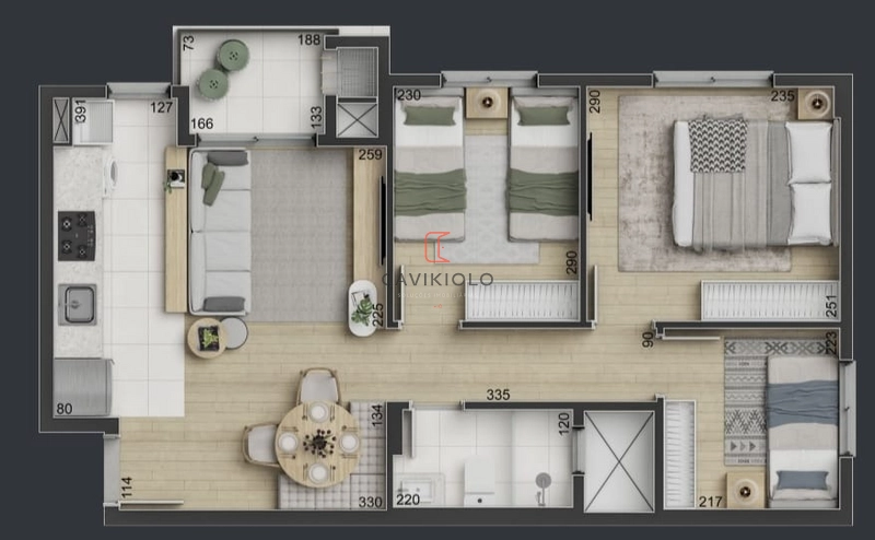 Apartamento 3 dormitórios a venda no Hauer: 11ª foto da galeria de imagens do imóvel