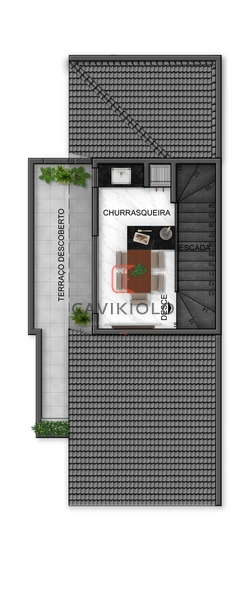 Sobrado 3 quartos (uma suite) a venda no Xaxim: 17ª foto da galeria de imagens do imóvel