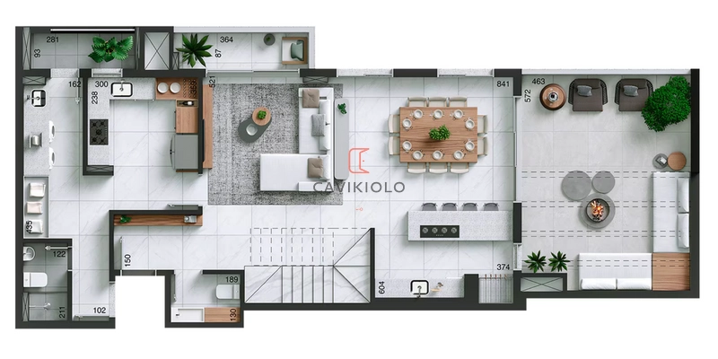 Apartamento cobertura duplex com 3 suites a venda no Ahu: 4ª foto da galeria de imagens do imóvel
