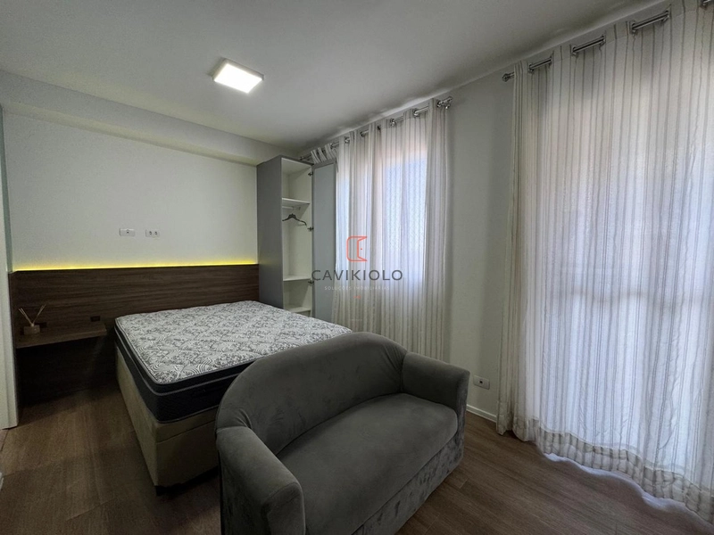 Apartamento studio a venda no Capão Raso com vaga de garagem: 3ª foto da galeria de imagens do imóvel