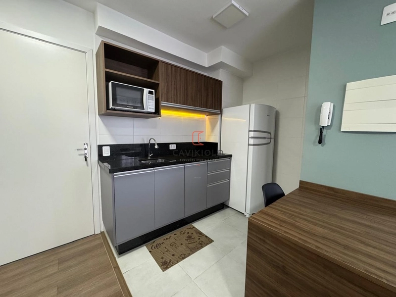 Apartamento studio a venda no Capão Raso com vaga de garagem: 2ª foto da galeria de imagens do imóvel