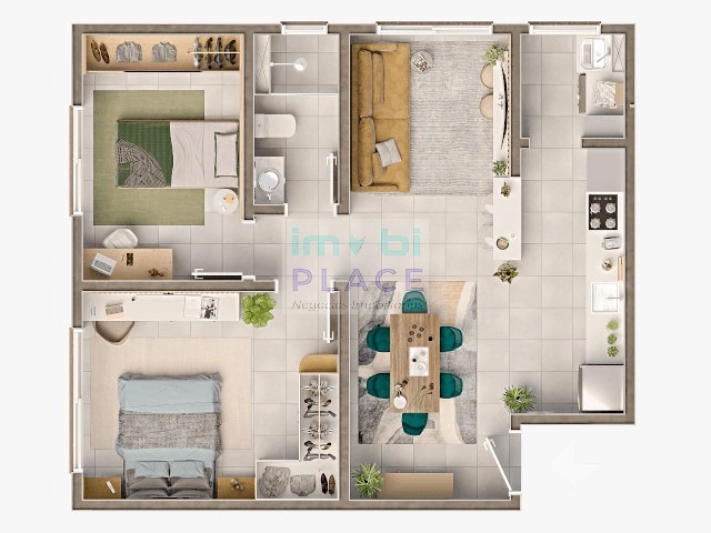 Apartamento: 2ª foto da galeria de imagens do imóvel