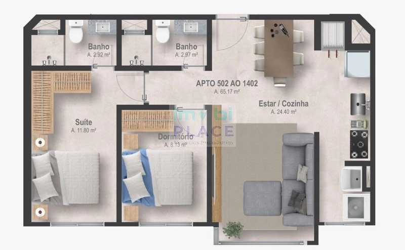 Apartamento no Centro!: 4ª foto da galeria de imagens do imóvel