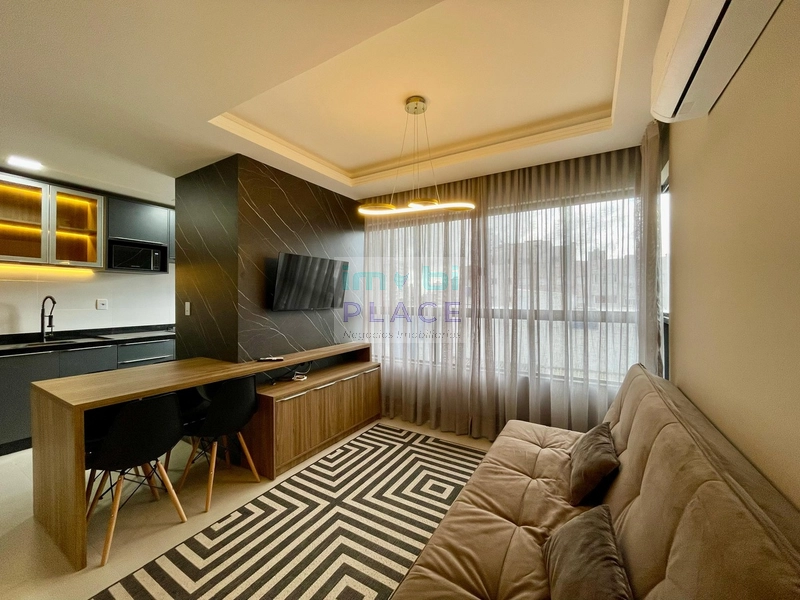 apartamento no edificio hilda muller, com 1 dormitorio: 2ª foto da galeria de imagens do imóvel