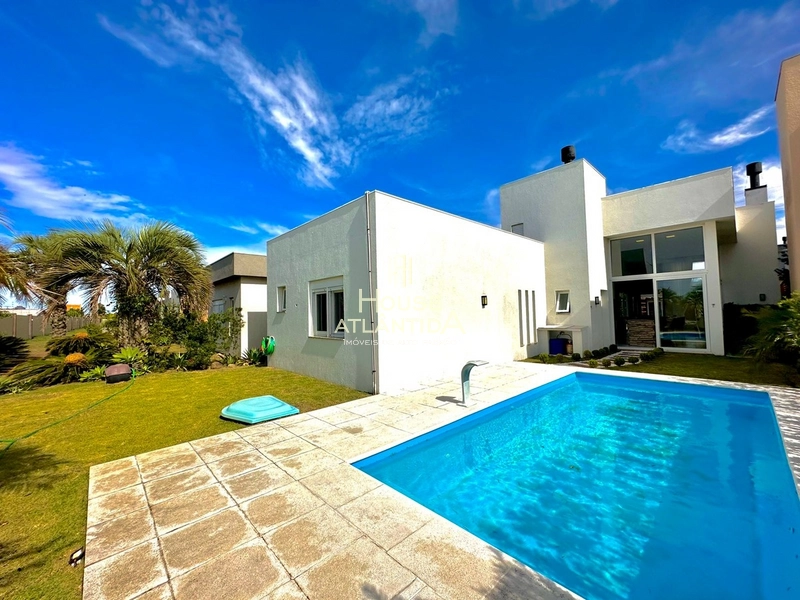Residência térrea estilo contemporâneo no condomínio Riviera Xangri la: 33ª foto da galeria de imagens do imóvel