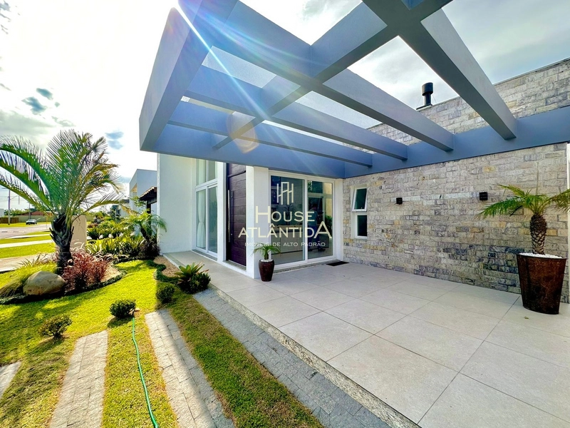 Residência térrea estilo contemporâneo no condomínio Riviera Xangri la: 4ª foto da galeria de imagens do imóvel