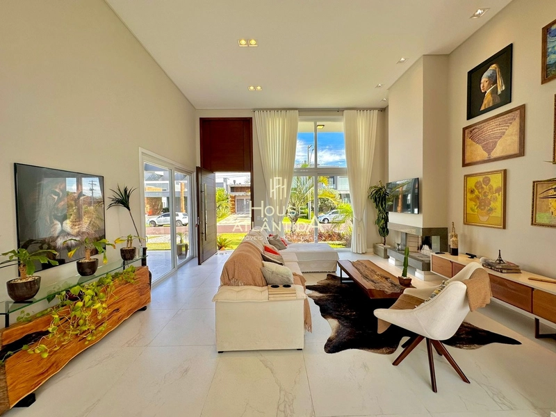 Residência térrea estilo contemporâneo no condomínio Riviera Xangri la: 9ª foto da galeria de imagens do imóvel