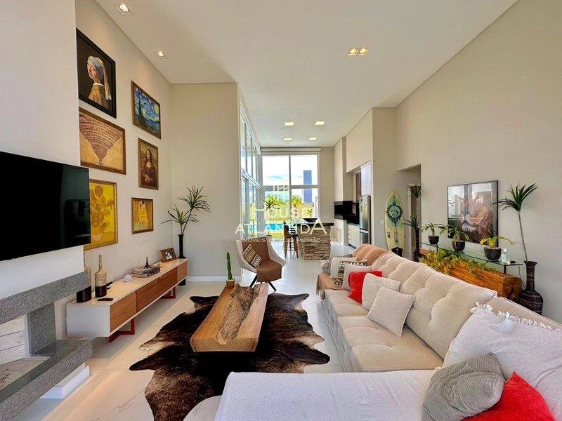 Residência térrea estilo contemporâneo no condomínio Riviera Xangri la: 7ª foto da galeria de imagens do imóvel