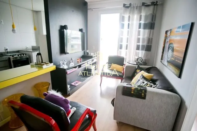 Lindo loft no Condomínio Rossi Atlântida mobiliado e decorado: 2ª foto da galeria de imagens do imóvel