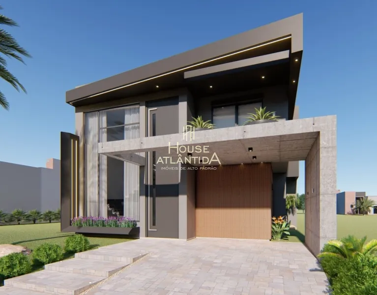 Belíssimo sobrado em construção a venda no Condomínio Blue em Xangri-l: 1ª foto da galeria de imagens do imóvel