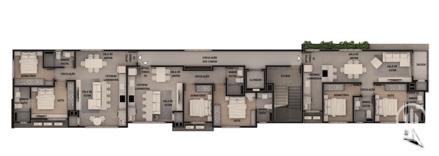 APARTAMENTO 2 DORMITÓRIOS COM SUÍTE - VERA CRUZ: 35ª foto da galeria de imagens do imóvel
