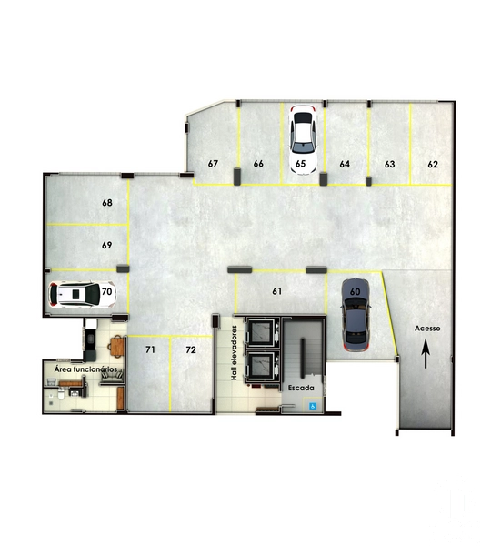 APARTAMENTO 1 DORMITÓRIO COM GARAGEM - CENTRO/VERGUEIRO: 15ª foto da galeria de imagens do imóvel