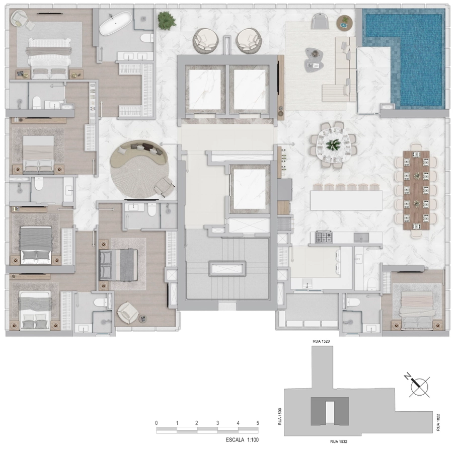 25ª foto do condomínio