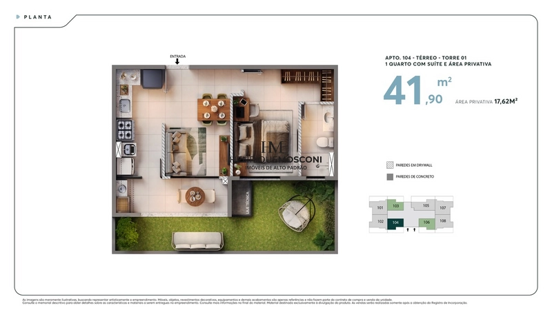 Apartamento à venda Sensia Alameda: 32ª foto da galeria de imagens do imóvel