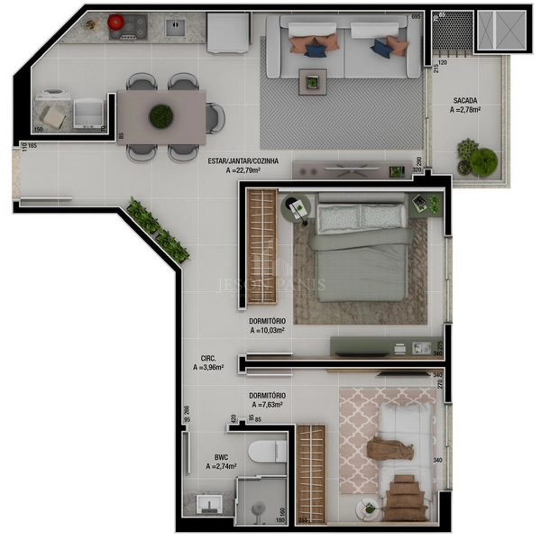 APARTAMENTO A VENDA PROXIMO AO UPA: 13ª foto da galeria de imagens do imóvel