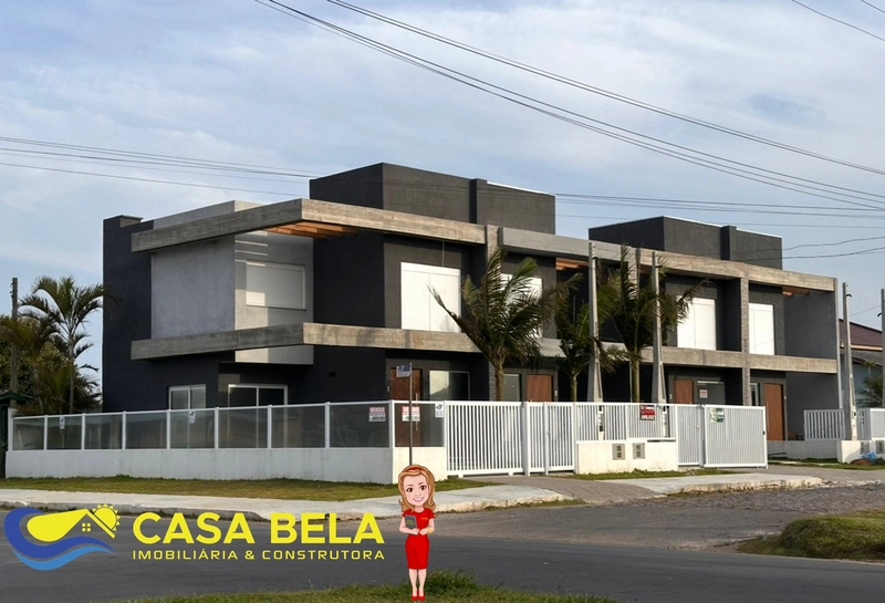 Excelentes sobrados em construção, localizado na avenida principal: 3ª foto da galeria de imagens do imóvel