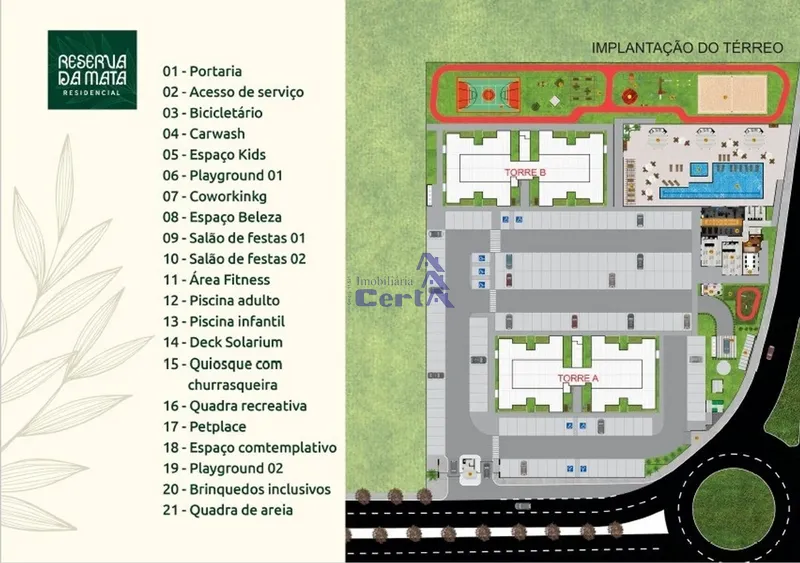 Reserva da Mata com plantas de 59m²: 14ª foto da galeria de imagens do imóvel