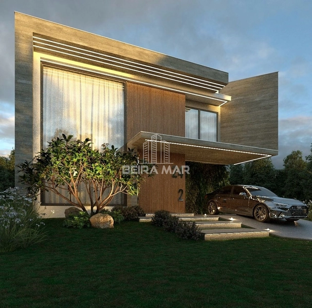 Sobrado no Condomínio Sunset beira lago!