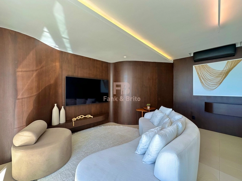 COBERTURA COM PISCINA PRIVATIVA À DUAS QUADRAS DO MAR, DECORADA!: 8ª foto da galeria de imagens do imóvel