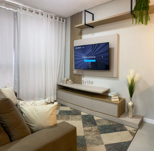 VENDE APARTAMENTO FINAMENTE MOBILIADO E DECORADO PRONTO PARA USO: 3ª foto da galeria de imagens do imóvel