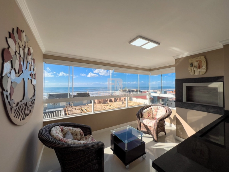 APARTAMENTO A VENDA NA BEIRA MAR DE CAPÃO DA CANOA: 1ª foto da galeria de imagens do imóvel