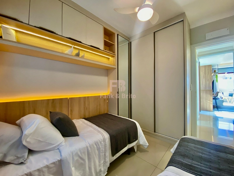 APARTAMENTO MOBILIADO E DECORADO COM TERRAÇO LATERAL: 21ª foto da galeria de imagens do imóvel