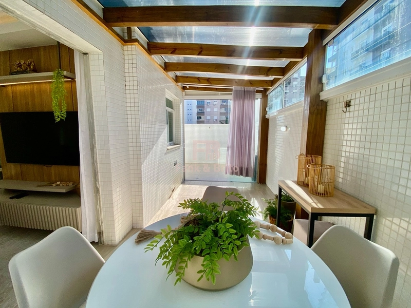 APARTAMENTO MOBILIADO E DECORADO COM TERRAÇO LATERAL: 15ª foto da galeria de imagens do imóvel